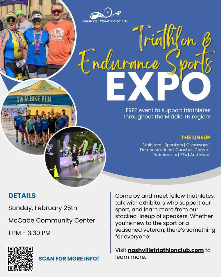 Triathlon & Endurance Sports Expo event flyer