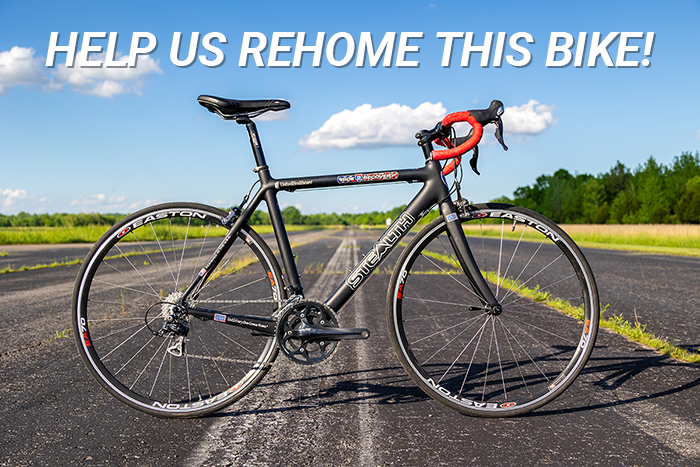 Rehome this Stealth bicycle