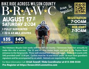 Bike Ride Across Wilson County